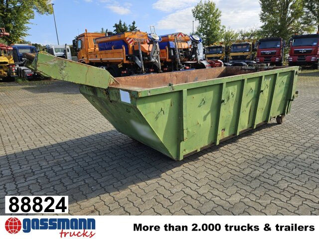 Abrollcontainer mit Flügeltüren ca. 6m³ - Roll-off container: picture 1 Abrollcontainer mit Flügeltüren ca. 6m³ - Roll-off container: picture 1