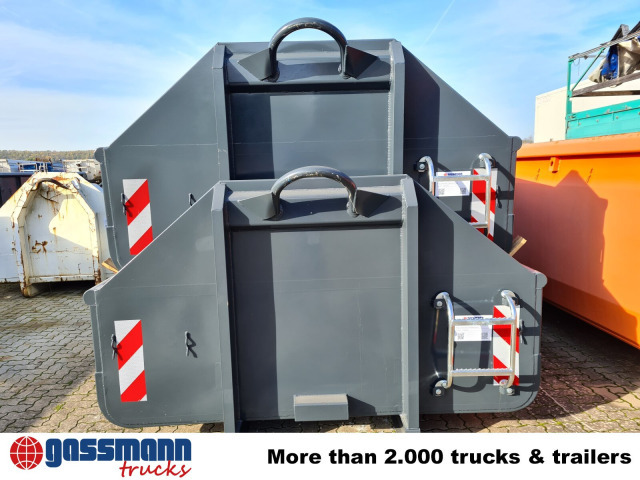 New Roll-off container Abrollcontainer mit Klappe ca. 9 m³,: picture 8