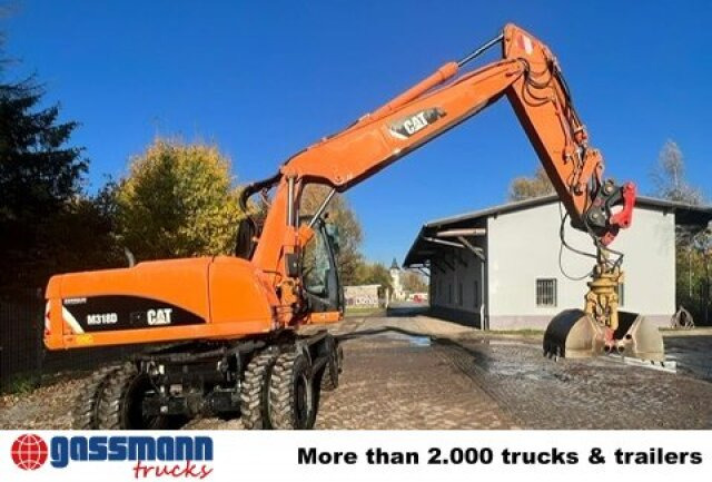 CAT M318D Mobilbagger - Construction machinery: picture 4 CAT M318D Mobilbagger - Construction machinery: picture 4