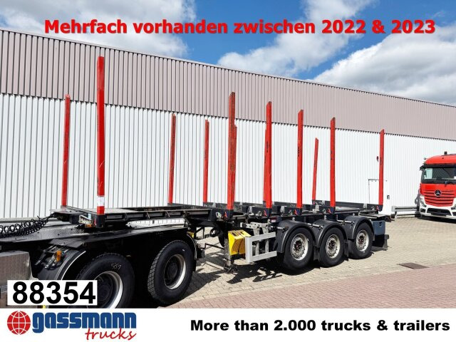 Doll LOGO H3L-14XL, Liftachse, Nachlauflenkachse, - Log semi-trailer: picture 1 Doll LOGO H3L-14XL, Liftachse, Nachlauflenkachse, - Log semi-trailer: picture 1