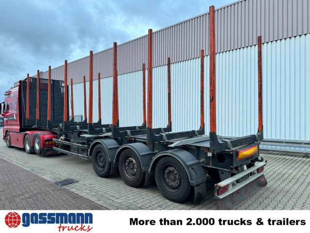 Log semi-trailer GSODAM GSTB3SL Holzauflieger, Liftachse: picture 10 Log semi-trailer GSODAM GSTB3SL Holzauflieger, Liftachse: picture 10