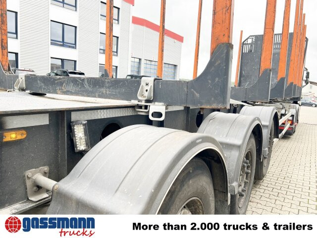 Gsodam 3-Achs Holzauflieger, Liftachse - Log semi-trailer: picture 2 Gsodam 3-Achs Holzauflieger, Liftachse - Log semi-trailer: picture 2