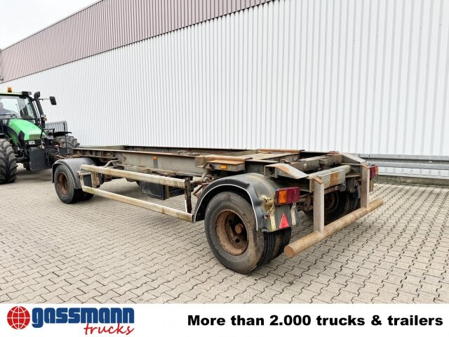 Hüffermann HSA 18.70, Schlittenabroller - Roll-off/ Skip trailer: picture 2 Hüffermann HSA 18.70, Schlittenabroller - Roll-off/ Skip trailer: picture 2