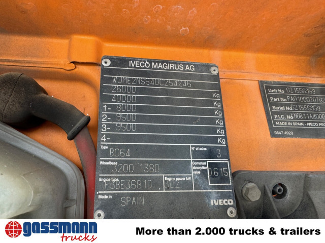 Iveco AD260T41 6x4, EEV - Cab chassis truck: picture 5 Iveco AD260T41 6x4, EEV - Cab chassis truck: picture 5