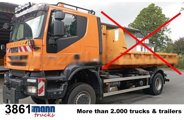 Iveco Trakker AT190T33W/P 4x4, Winterdienstausstattung - Hook lift truck: picture 1 Iveco Trakker AT190T33W/P 4x4, Winterdienstausstattung - Hook lift truck: picture 1