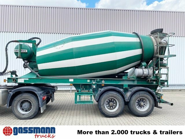 Concrete mixer semi-trailer LIEBHERR Betonmischer ca. 10m³, 6x Vorhanden!: picture 6