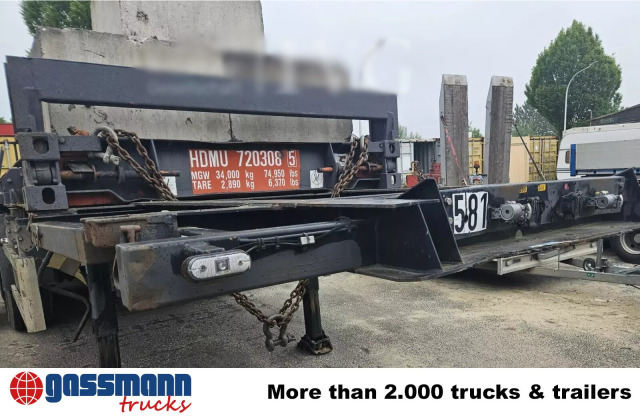 Lag 0-3-39 CD Containerchassis, 20ft und 30ft, ADR - Container transporter/ Swap body semi-trailer: picture 3 Lag 0-3-39 CD Containerchassis, 20ft und 30ft, ADR - Container transporter/ Swap body semi-trailer: picture 3