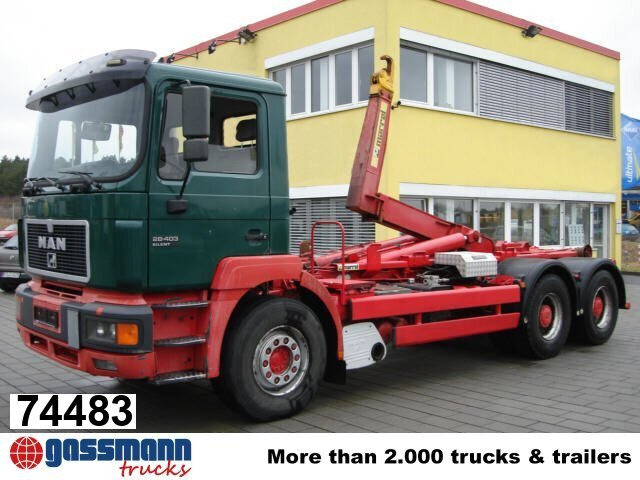 MAN 26.403 6x2, Marrell 26.70, AHK - Hook lift truck: picture 1 MAN 26.403 6x2, Marrell 26.70, AHK - Hook lift truck: picture 1