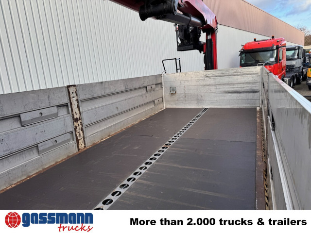 Dropside/ Flatbed truck, Crane truck MAN TGS 26.420 6x2-4 LL, Navi, Lenk-/Liftachse,: picture 15