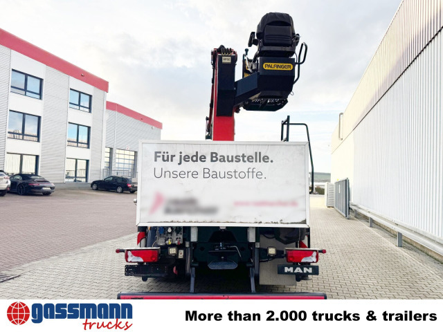 Dropside/ Flatbed truck, Crane truck MAN TGS 26.420 6x2-4 LL, Navi, Lenk-/Liftachse,: picture 12