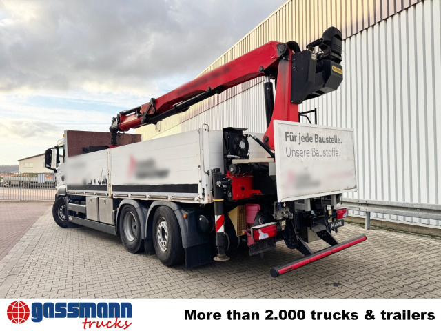 Dropside/ Flatbed truck, Crane truck MAN TGS 26.420 6x2-4 LL, Navi, Lenk-/Liftachse,: picture 13