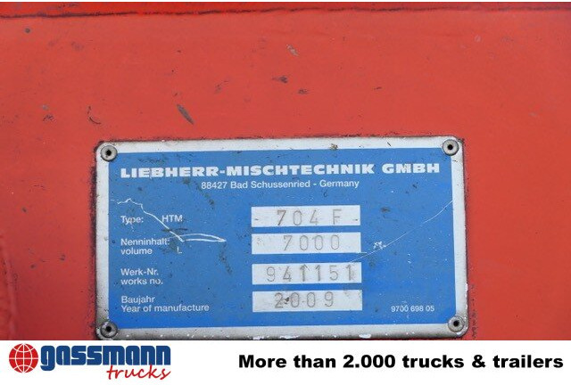 MAN TGS 26.480 6x4H-4 BL, Liebherr HTM 704, - Concrete mixer truck: picture 3 MAN TGS 26.480 6x4H-4 BL, Liebherr HTM 704, - Concrete mixer truck: picture 3
