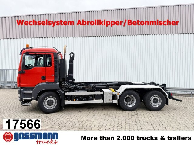MAN TGS 26.480 6x4H-4 BL, Multilift Abroller - Hook lift truck: picture 1 MAN TGS 26.480 6x4H-4 BL, Multilift Abroller - Hook lift truck: picture 1