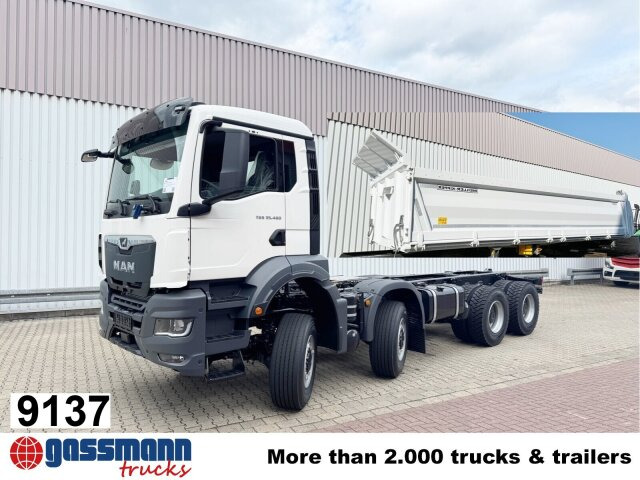 MAN TGS 35.480 8x8 BB CH, Hohe Bauart, Nebenantrieb - Tipper: picture 1 MAN TGS 35.480 8x8 BB CH, Hohe Bauart, Nebenantrieb - Tipper: picture 1