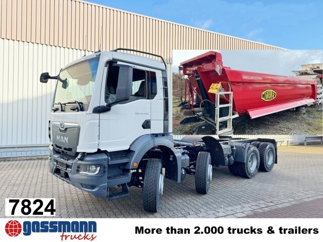 MAN TGS 41.440/480 8x4 BB, 5x VORHANDEN, Meiller - Dumper: picture 1 MAN TGS 41.440/480 8x4 BB, 5x VORHANDEN, Meiller - Dumper: picture 1