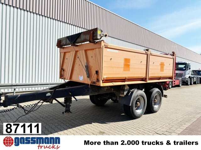 Meiller Meiller MZDA 18/2, geteilte Alu-Bordwände, ca. - Tipper trailer: picture 1 Meiller Meiller MZDA 18/2, geteilte Alu-Bordwände, ca. - Tipper trailer: picture 1