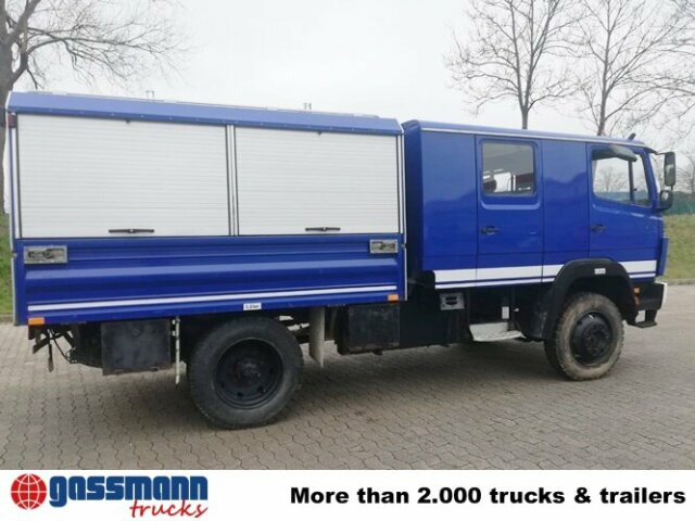 Dropside/ Flatbed truck Mercedes-Benz 917 AF 4x4 Doka: picture 11