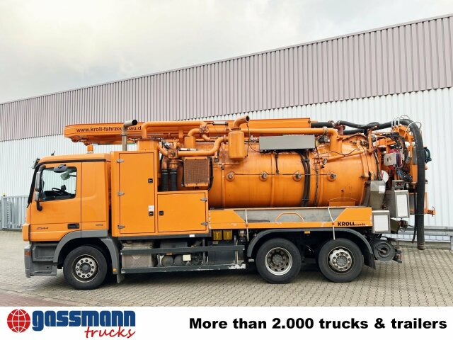 Mercedes-Benz Actros 2544 L 6x2, Lenkachse, Kroll - Road sweeper: picture 3 Mercedes-Benz Actros 2544 L 6x2, Lenkachse, Kroll - Road sweeper: picture 3