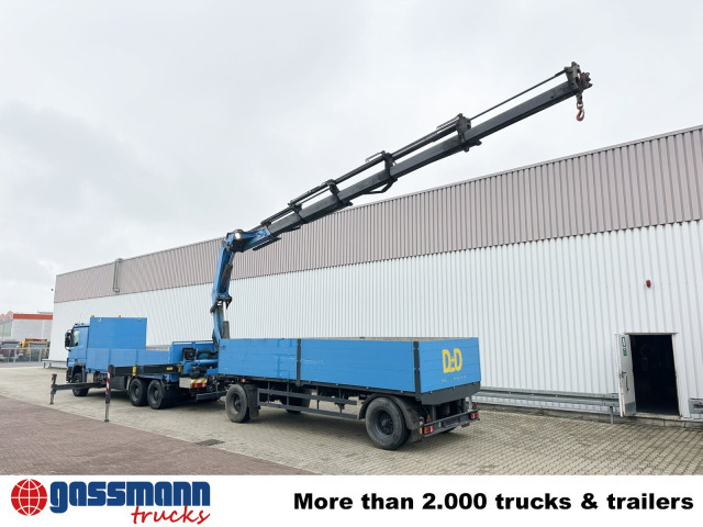Mercedes-Benz Actros 2741 L 6x4, Twist-Lock ausz. auf 3m, - Dropside/ Flatbed truck, Crane truck: picture 4 Mercedes-Benz Actros 2741 L 6x4, Twist-Lock ausz. auf 3m, - Dropside/ Flatbed truck, Crane truck: picture 4