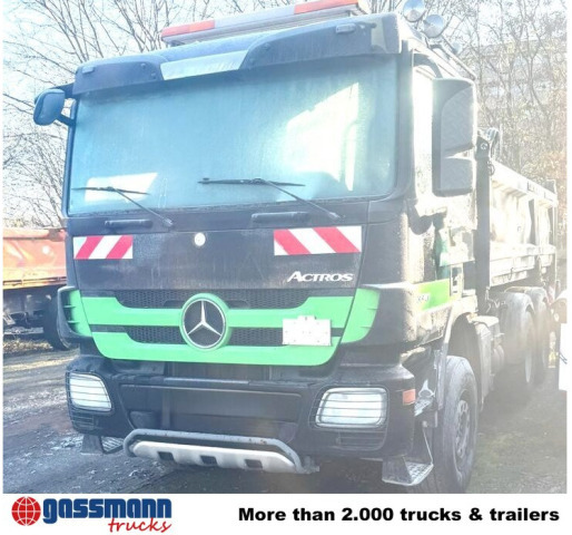 Mercedes-Benz Actros 3341 K 6x4, Bormatik links, Heckkran Penz - Tipper, Crane truck: picture 2 Mercedes-Benz Actros 3341 K 6x4, Bormatik links, Heckkran Penz - Tipper, Crane truck: picture 2