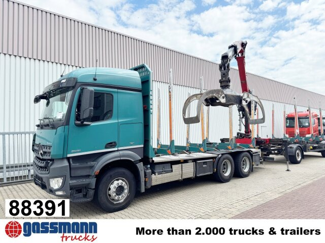 Mercedes-Benz Arocs 2651 L 6x4, Retarder, StreamSpace, - Log truck, Crane truck: picture 1 Mercedes-Benz Arocs 2651 L 6x4, Retarder, StreamSpace, - Log truck, Crane truck: picture 1