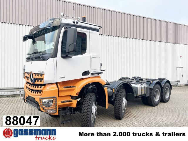 Mercedes-Benz Arocs 4151 AK 8x8/4, Grounder - Cab chassis truck: picture 1 Mercedes-Benz Arocs 4151 AK 8x8/4, Grounder - Cab chassis truck: picture 1