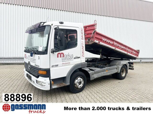 Mercedes-Benz Atego 815 K 4x2, 2x AHK - Tipper: picture 1 Mercedes-Benz Atego 815 K 4x2, 2x AHK - Tipper: picture 1