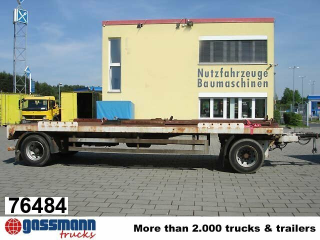 Renders Anhänger für Absetzcontainer - Roll-off/ Skip trailer: picture 1 Renders Anhänger für Absetzcontainer - Roll-off/ Skip trailer: picture 1