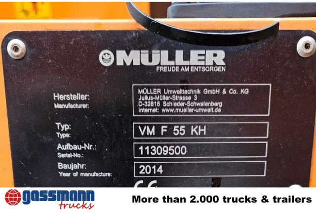 Scania G 320 4x2, Müller Vacumaster ca. 5,5m³, Funk - Road sweeper: picture 2 Scania G 320 4x2, Müller Vacumaster ca. 5,5m³, Funk - Road sweeper: picture 2