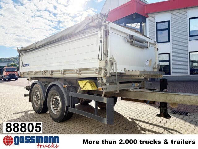 Schmitz Cargobull ZKI 18-4.9, Alu-Bordwände, ca. 10m³ - Tipper trailer: picture 1 Schmitz Cargobull ZKI 18-4.9, Alu-Bordwände, ca. 10m³ - Tipper trailer: picture 1