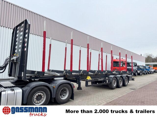 Schwarzmüller 3-Achs Holzauflieger, Liftachse, MEHRFACH - Log semi-trailer: picture 4 Schwarzmüller 3-Achs Holzauflieger, Liftachse, MEHRFACH - Log semi-trailer: picture 4