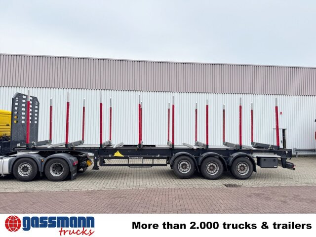 Schwarzmüller 3-Achs Holzauflieger, Liftachse, MEHRFACH - Log semi-trailer: picture 5 Schwarzmüller 3-Achs Holzauflieger, Liftachse, MEHRFACH - Log semi-trailer: picture 5