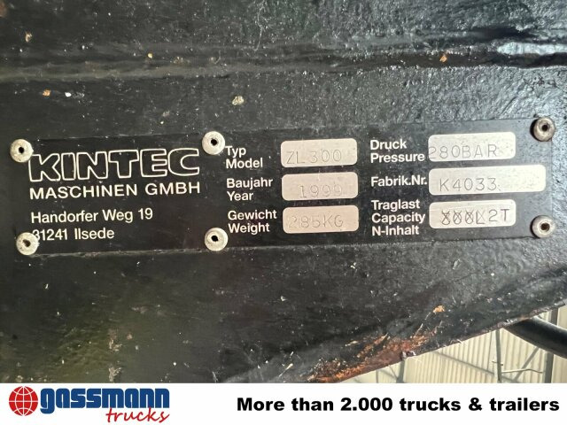 ZL 300 Tiefbaugreifer - Clamshell bucket for Construction machinery: picture 4 ZL 300 Tiefbaugreifer - Clamshell bucket for Construction machinery: picture 4