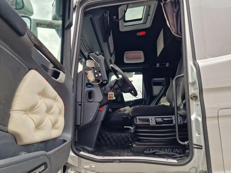Hook lift truck Scania R490 8x4*4 - HIAB XR24SL58 24T hooklift - Euro 6 - Full air - Steering axle: picture 10