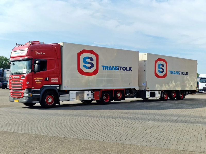 Scania R580 Topline 6x2*4 Frigo + Burg trailer - Retarder - Steering axle - Night clima - Refrigerator truck: picture 3 Scania R580 Topline 6x2*4 Frigo + Burg trailer - Retarder - Steering axle - Night clima - Refrigerator truck: picture 3