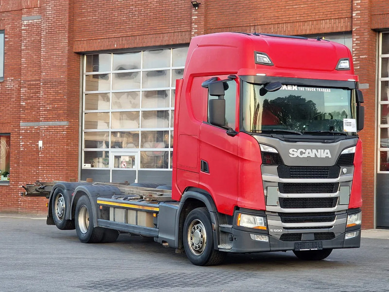 Scania S500 NGS Highline 6x2 - BDF - Full air - Navi - Retarder - Container transporter/ Swap body truck: picture 1 Scania S500 NGS Highline 6x2 - BDF - Full air - Navi - Retarder - Container transporter/ Swap body truck: picture 1