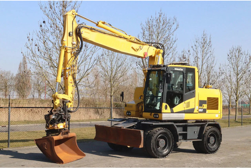 Komatsu PW160-11 | ENGCON TILTROTATOR | BUCKET | TRAILER HYDR. - Wheel excavator: picture 2 Komatsu PW160-11 | ENGCON TILTROTATOR | BUCKET | TRAILER HYDR. - Wheel excavator: picture 2