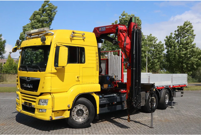 MAN TGS 26.500 | 6X2*4 | HMF 2820 K6 | KRAN / CRANE - Crane truck: picture 3 MAN TGS 26.500 | 6X2*4 | HMF 2820 K6 | KRAN / CRANE - Crane truck: picture 3