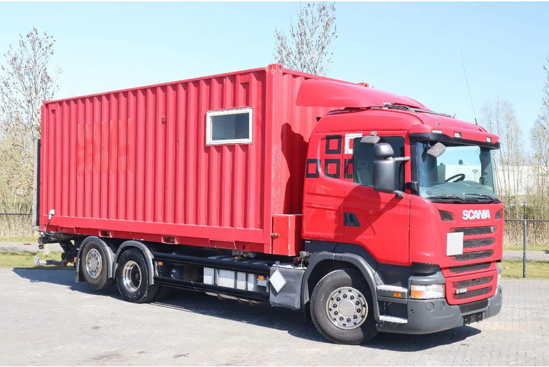 Scania R490 | 6X2 | RETARDER | BDF | MOBILE WORKSHOP | WERKSTATT - Container transporter/ Swap body truck: picture 3 Scania R490 | 6X2 | RETARDER | BDF | MOBILE WORKSHOP | WERKSTATT - Container transporter/ Swap body truck: picture 3