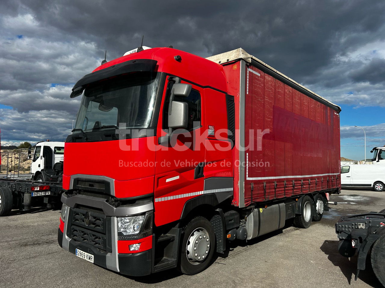 RENAULT T480 HIGH SLEEPER CAB  6X2*4 ejes 6x2*4 - Curtainsider truck: picture 1 RENAULT T480 HIGH SLEEPER CAB  6X2*4 ejes 6x2*4 - Curtainsider truck: picture 1