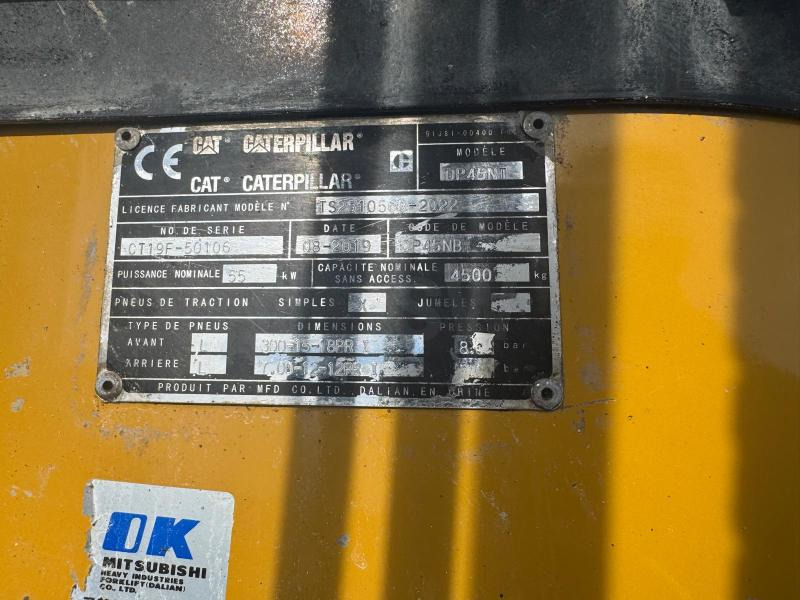 Diesel forklift Caterpillar DP45NT: picture 9 Diesel forklift Caterpillar DP45NT: picture 9