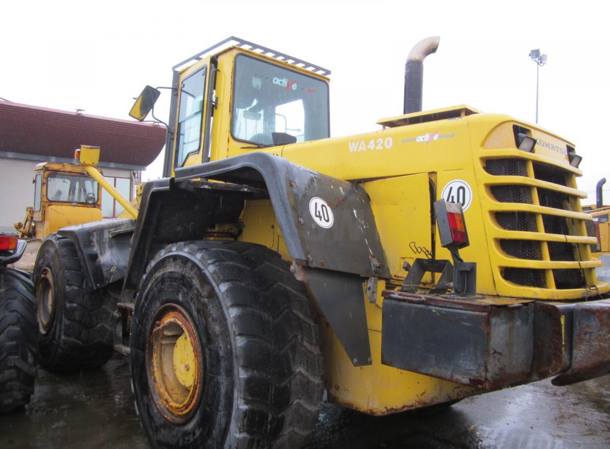 Komatsu WA420-3 active - Wheel loader: picture 3 Komatsu WA420-3 active - Wheel loader: picture 3