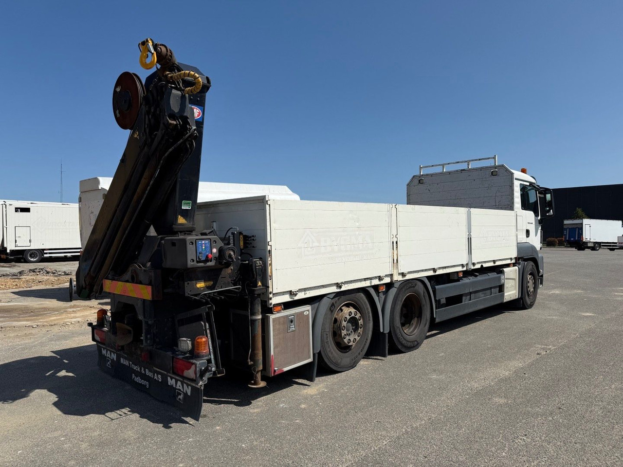 MAN TGS 26.400 6x2 HMF 2620 K5 / Engine Damage - Crane truck: picture 3 MAN TGS 26.400 6x2 HMF 2620 K5 / Engine Damage - Crane truck: picture 3