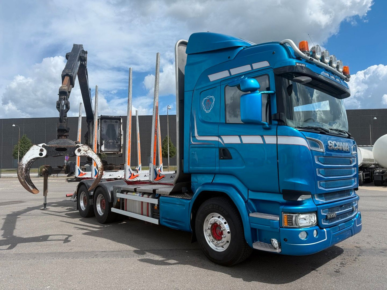 Scania R730 V8 6x4 Palfinger Epsilon M12L80 / Holz - Log truck, Crane truck: picture 5 Scania R730 V8 6x4 Palfinger Epsilon M12L80 / Holz - Log truck, Crane truck: picture 5