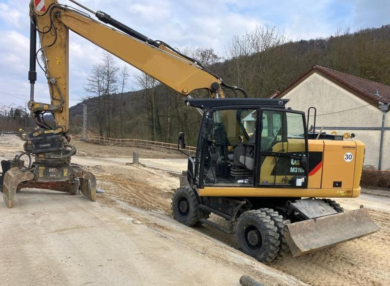 Caterpillar M316F - Wheel excavator: picture 1 Caterpillar M316F - Wheel excavator: picture 1