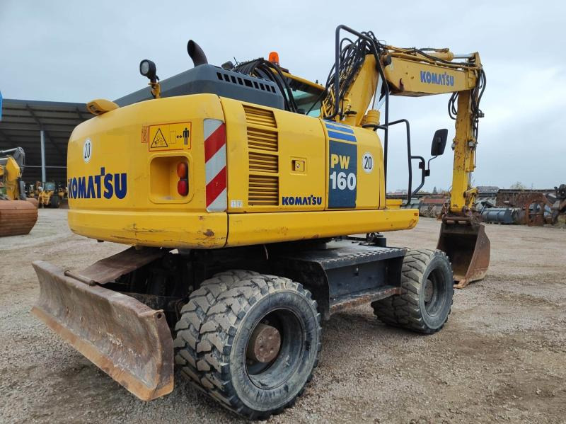 Komatsu PW160-8 - Wheel excavator: picture 4 Komatsu PW160-8 - Wheel excavator: picture 4