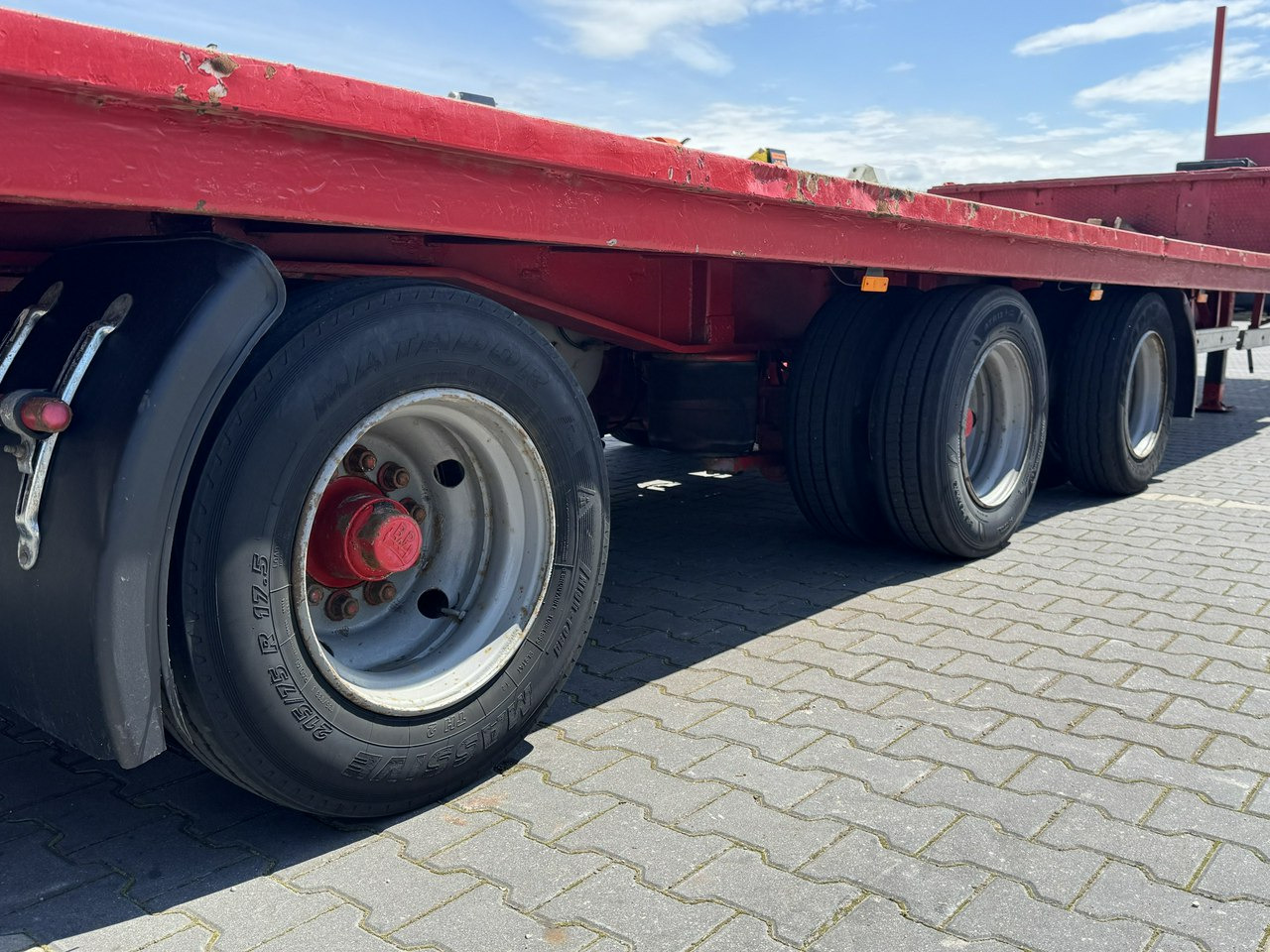 Blumhardt Niskopodwozie SAL 40.24 3-Osie BPW Tylna Skrętna - Low loader semi-trailer: picture 4 Blumhardt Niskopodwozie SAL 40.24 3-Osie BPW Tylna Skrętna - Low loader semi-trailer: picture 4