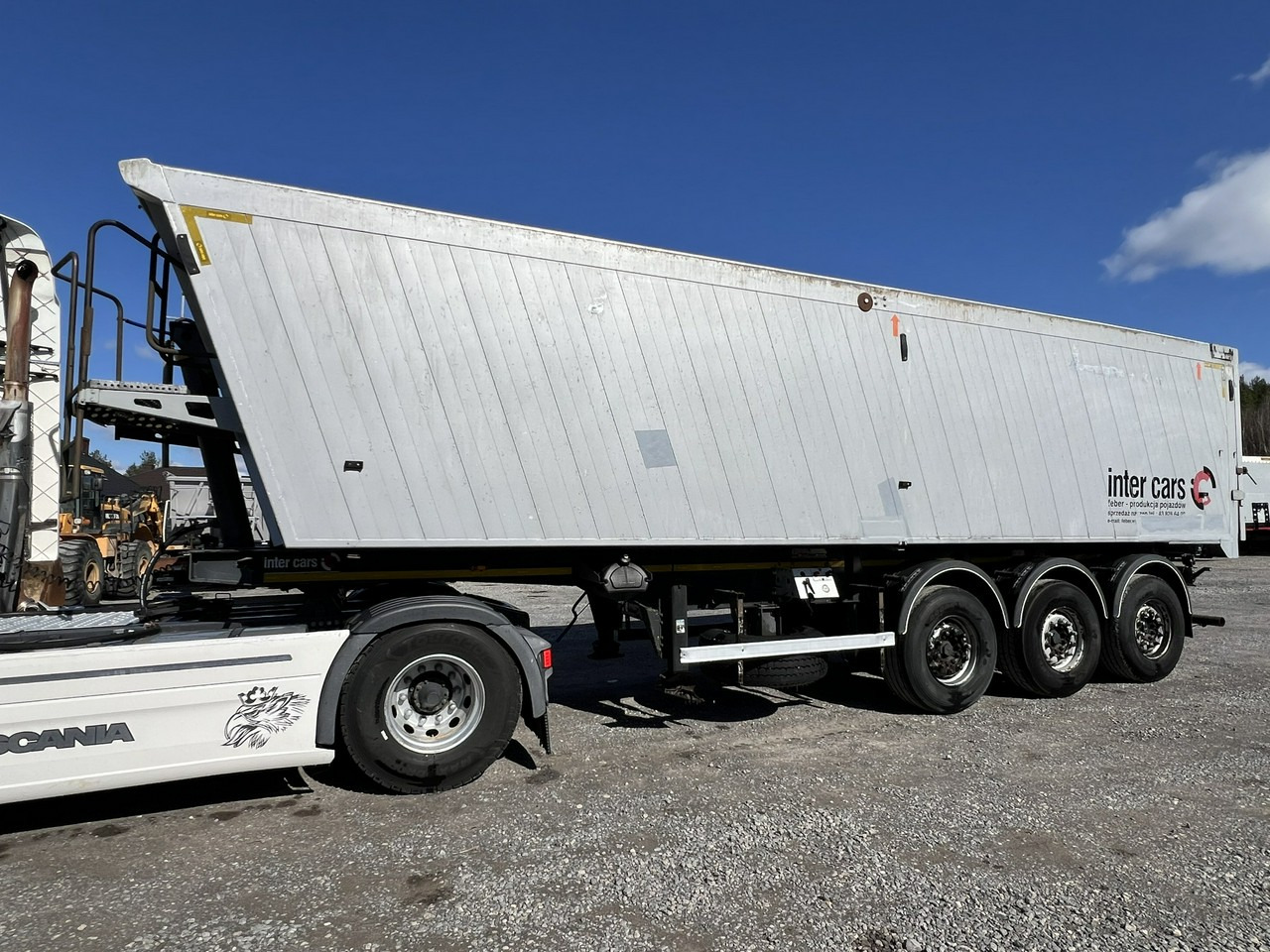 Feber-InterCars INTERCARS 49m3 Waga 6250 - Tipper semi-trailer: picture 1 Feber-InterCars INTERCARS 49m3 Waga 6250 - Tipper semi-trailer: picture 1