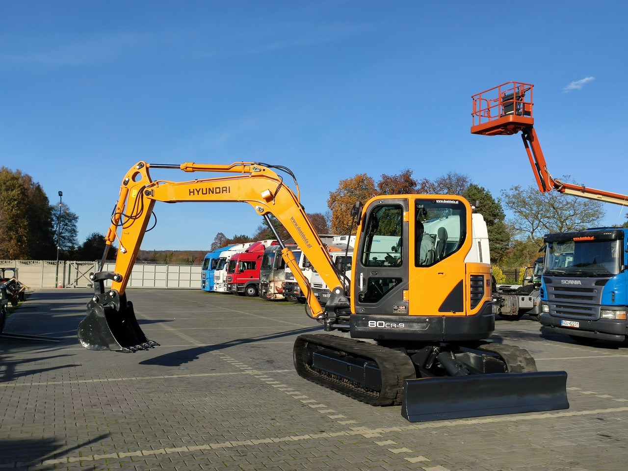 Crawler excavator Hyundai ROBEX 80CR-9 2013r 8,3 tony: picture 30