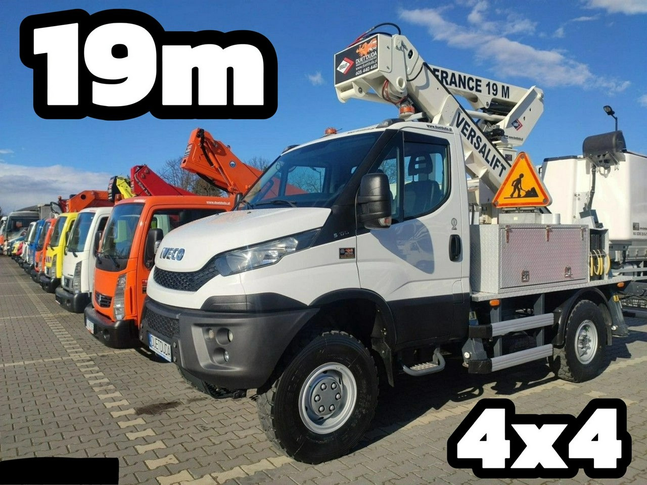 Iveco Daily 55S17W 4x4 Zwyżka 19m Versalift Lat 55 TB Time France - Truck mounted aerial platform: picture 1 Iveco Daily 55S17W 4x4 Zwyżka 19m Versalift Lat 55 TB Time France - Truck mounted aerial platform: picture 1